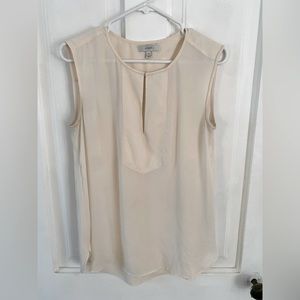 JCrew Cream Blouse